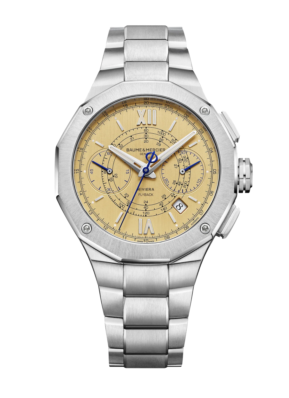 Baume & Mercier dévoile quatre nouveaux Riviera Chronographs à Watches and Wonders 2025