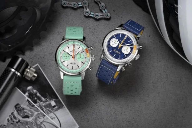 Les nouveaux chronographes Breitling Top Time honorent les légendes cyclistes Fausto Coppi et Gino Bartali
