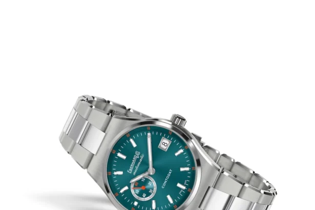 La nouvelle collection CONTODAT d’Eberhard & Co. fait revivre l'esprit des années 70 avec son bracelet intégré