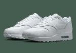 Voici la Air Max 1 « White » à textures reptiliennes : la sneaker blanche la plus stylée de l’année ?