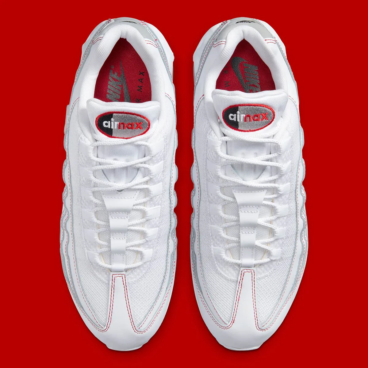 Nike Air Max 95 OG Candy Cane 3 Nouveau coloris choc : la Nike Air Max 95 OG « Candy Cane » est enfin dispo !