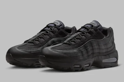 Nike Air Max 95 OG « Triple Black » : retour de la technologie « big bubble » pour le 30e anniversaire