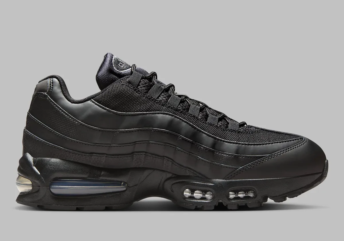Nike Air Max 95 OG « Triple Black » : retour de la technologie « big bubble » pour le 30e anniversaire