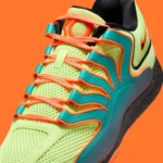 Les Nike KD 18 Liquid Lime sont un mélange de basket-ball et de sport de plein air