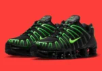 Nike Shox TL « Black Neon » édition 2025. La sneaker cyberpunk ultime ?