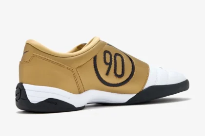 La Nike Total 90 White Gold fait un retour remarqué, deux décennies après ses débuts