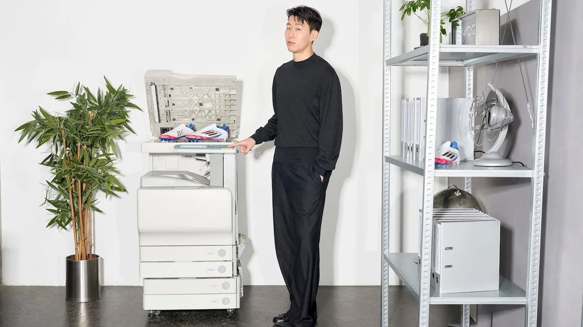 Son Heung min x adidas F50 TAEGEUK7 2 La star de Tottenham Hotspur Son Heung-min enflamme le terrain avec sa nouvelle adidas F50 « TAEGEUK7 » : design, prix, date de sortie… tout savoir !