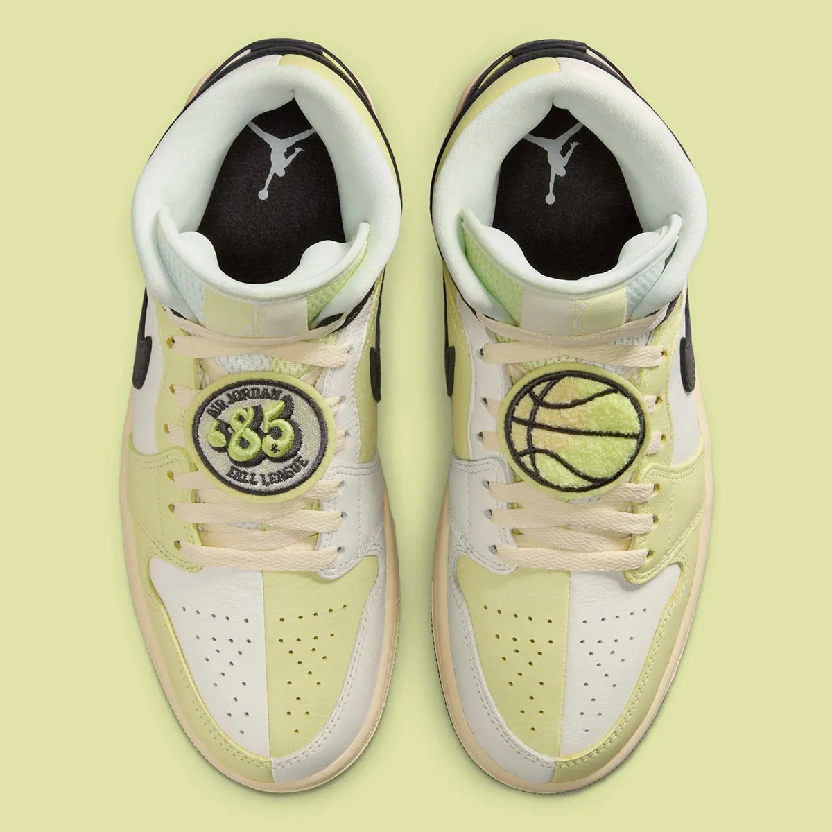 Air Jordan 1 Mid 85 Fall League 4 La Air Jordan 1 Mid '85 Fall League réinvente la légende avec ses empiècements amovibles