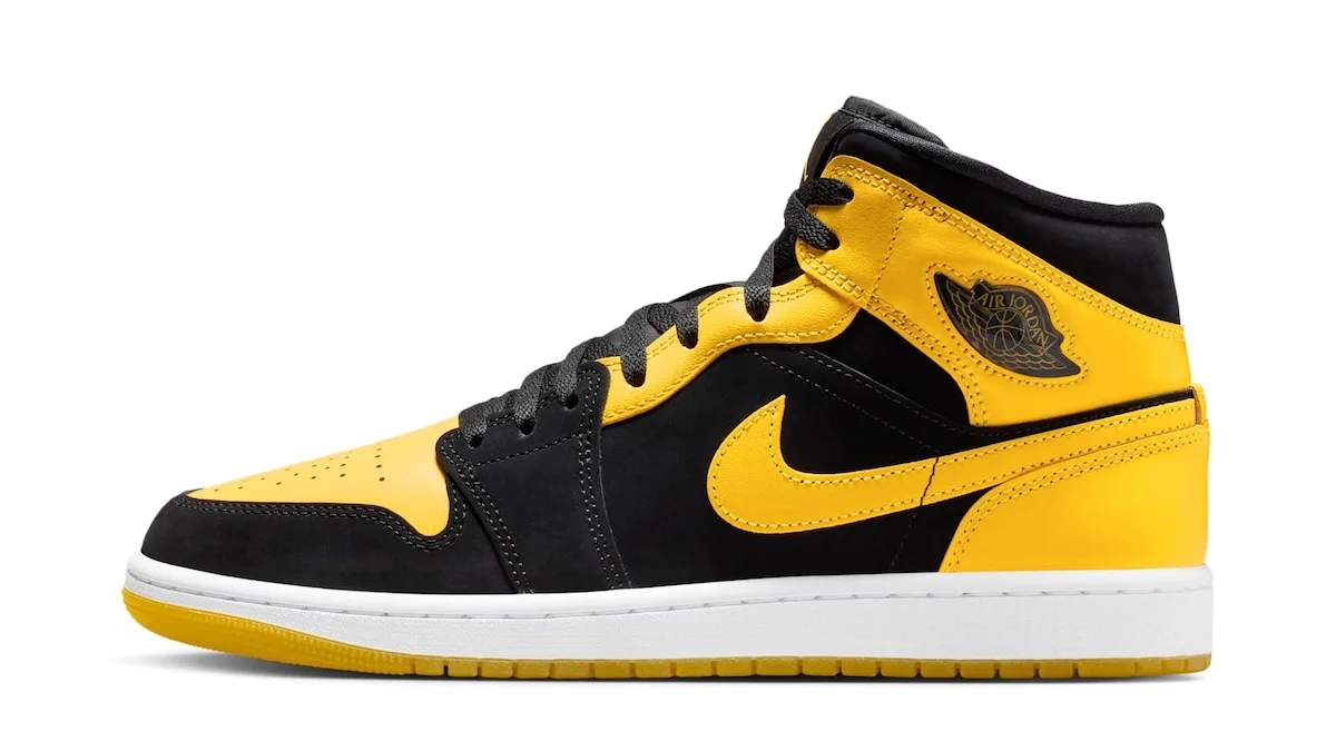 Air Jordan 1 Mid SE New Love 1 Jordan Brand ressort discrètement la Air Jordan 1 Mid SE « New Love » en clin d'œil à l'époque où Michael Jordan pratiquait le sport automobile