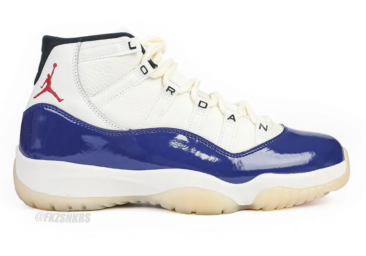 Air Jordan 11 Rare Air 02 La Air Jordan 11 « Rare Air » revient avec un look classique pour une sortie prévue le 1er octobre 2025
