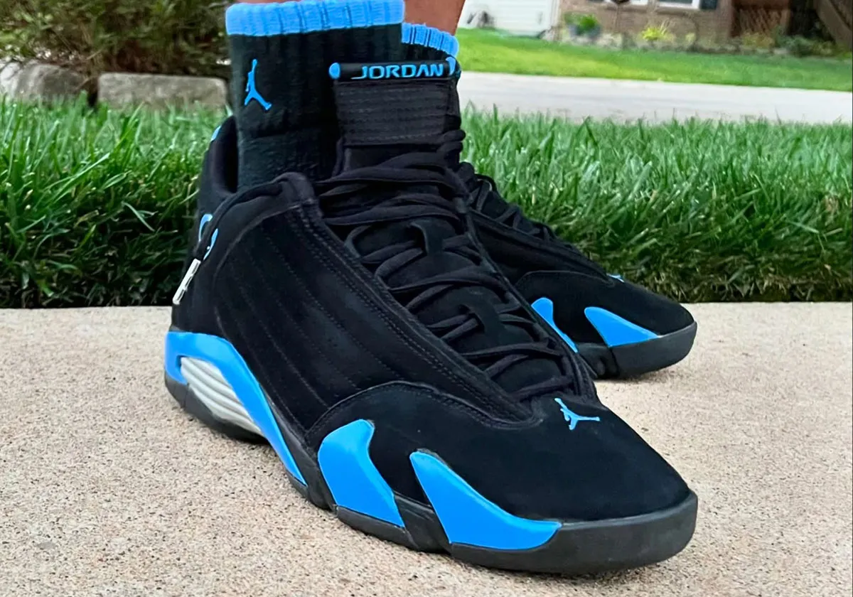 Air Jordan 14 Black University Blue 1 La Air Jordan 14 « Black/University Blue » fera son grand retour après deux décennies d'absence