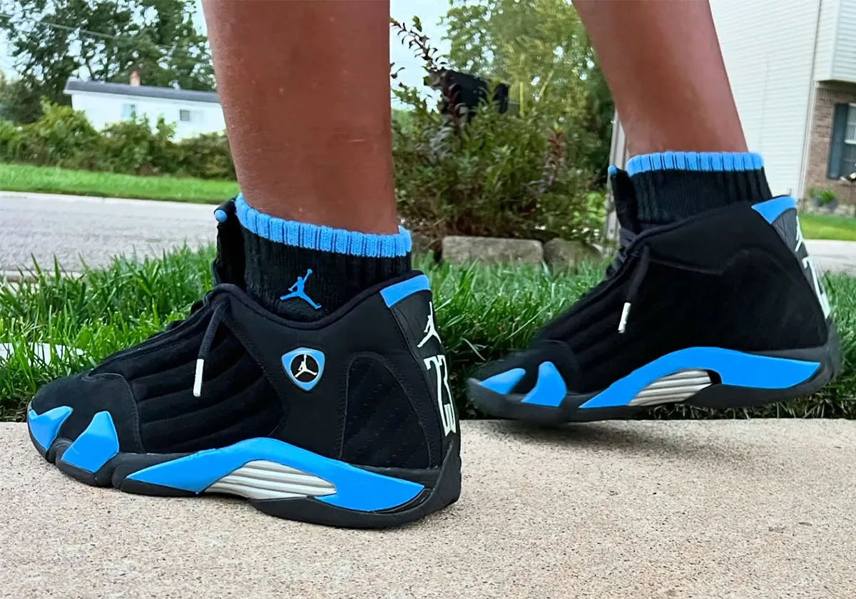 Air Jordan 14 Black University Blue 3 La Air Jordan 14 « Black/University Blue » fera son grand retour après deux décennies d'absence