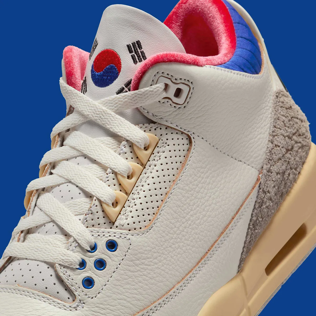 Air Jordan 3 Seoul 2 0 7 La Air Jordan 3 Seoul 2.0 rend hommage à l'héritage coréen avec un design revisité