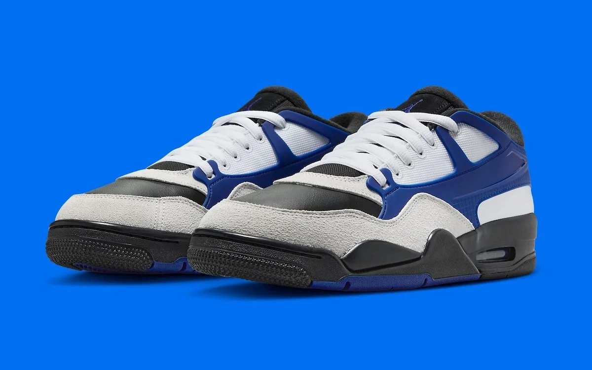 Air Jordan 4 RM Racer Blue 1 La Air Jordan 4 RM « Racer Blue » revisite le design classique avec une touche moderne