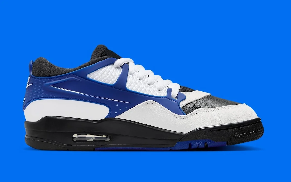 Air Jordan 4 RM Racer Blue 3 La Air Jordan 4 RM « Racer Blue » revisite le design classique avec une touche moderne