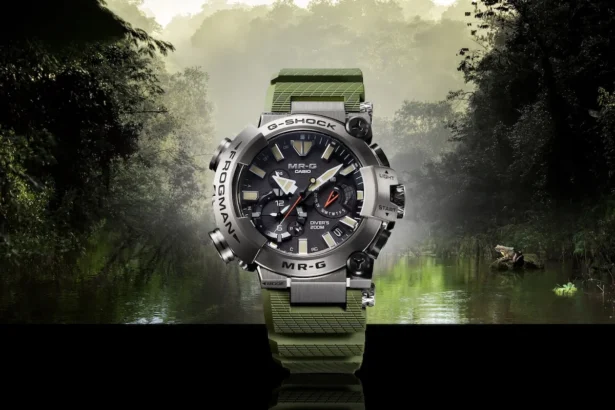 La nouvelle G-SHOCK FROGMAN MRG-BF1000RG s'inspire de la grenouille goliath africaine
