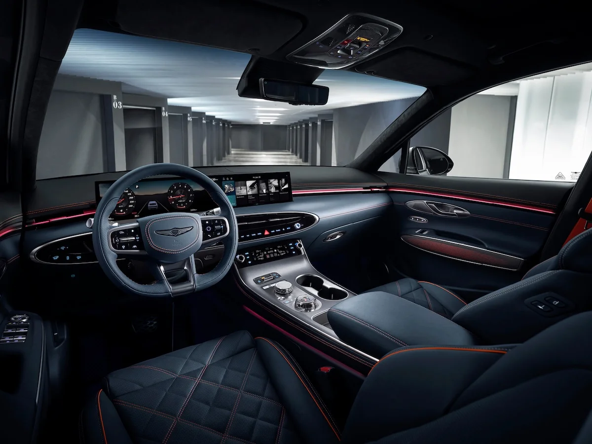 Genesis GV70 4 La nouvelle Genesis GV70 2025 frappe fort sur le marché des SUV premium