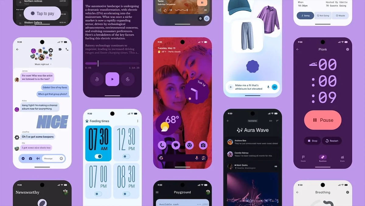 Google dévoile le nouveau design d'Android qui métamorphose complètement nos smartphones