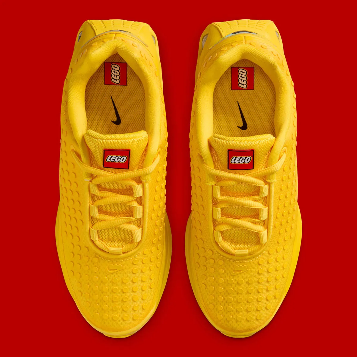 LEGO x Nike Air Max Dn 4 La LEGO x Nike Air Max Dn est enfin disponible avec ses détails ludiques et sa couleur éclatante