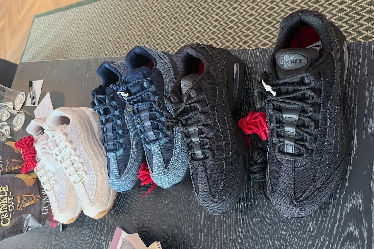 Levis x Nike Air Max 95 3 La collaboration Levi's x Nike Air Max 95 sera lancée à l'été 2025 avec trois coloris denim