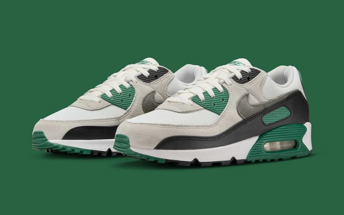 Nike Air Max 90 Evergreen Aura 1 La Nike Air Max 90 « Evergreen Aura » célèbre trois décennies d’héritage