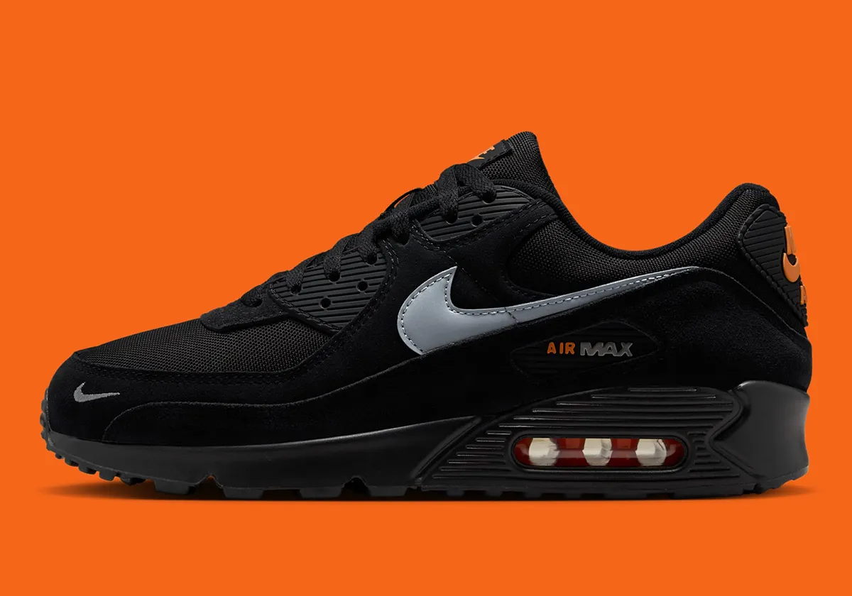 Nike Air Max 90 Halloween 1 La Nike Air Max 90 Halloween fait un retour inattendu avec des détails effrayants pour l'automne 2025