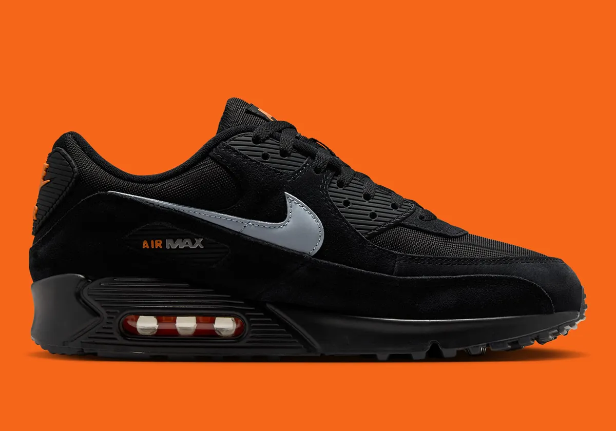 Nike Air Max 90 Halloween 2 La Nike Air Max 90 Halloween fait un retour inattendu avec des détails effrayants pour l'automne 2025
