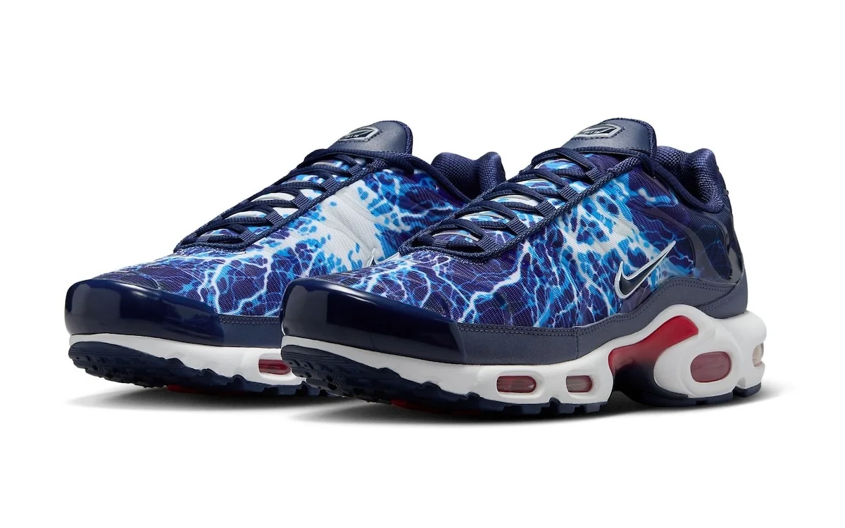 Nike Air Max Plus Eclair 2025 1 La Nike Air Max Plus « Éclair » revient en 2025 avec son design original