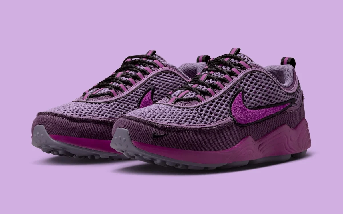Nike Air Zoom Spiridon Hot Fuchsia 0 La Nike Air Zoom Spiridon « Hot Fuchsia » marie des matériaux haut de gamme à une chaussure de course classique
