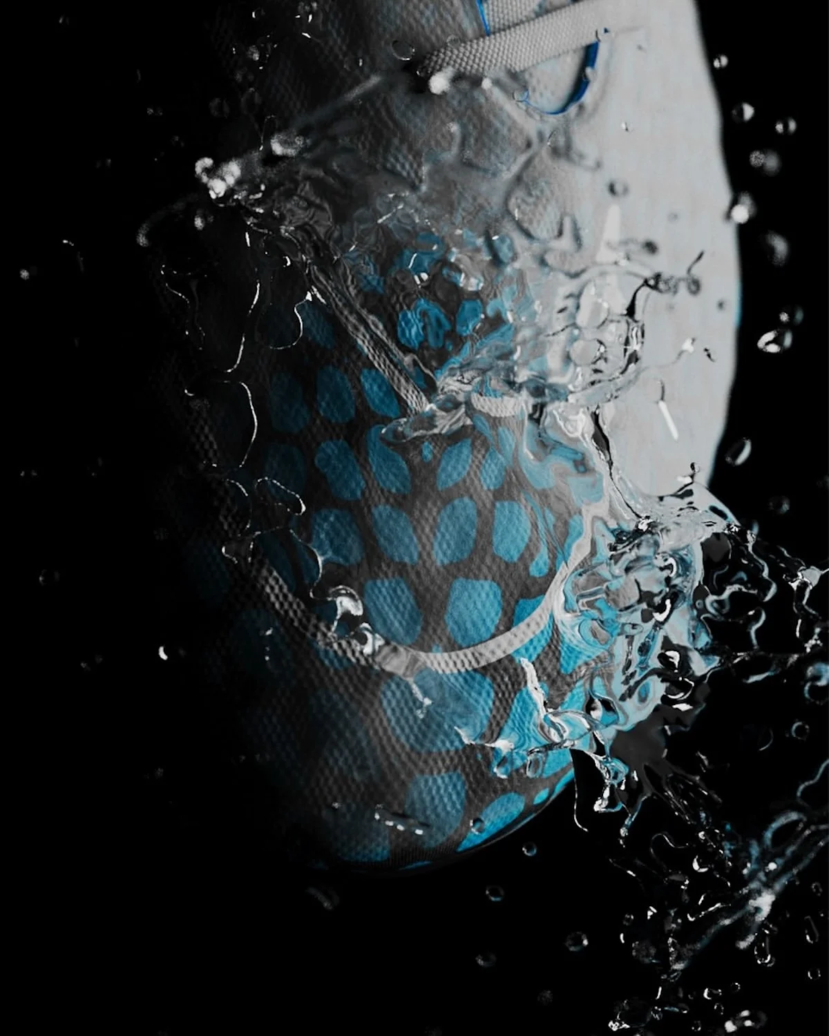 Nike Hypervenom Phantom I Hydra Transform 1 La Nike Hypervenom Phantom I « Hydra Transform » change de couleur au contact de l'eau