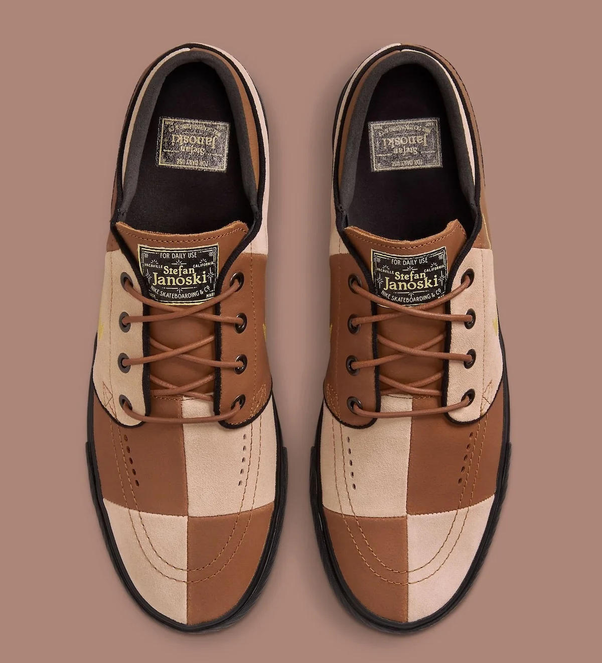 Nike SB Janoski Checkerboard 1 Nike SB Janoski « Checkerboard » apporte un motif audacieux à la chaussure emblématique de la légende du skate