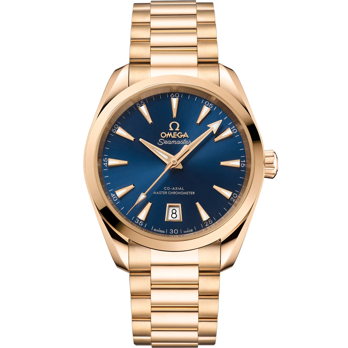 OMEGA Met Gala 2025 Tom Francis OMEGA Seamaster Aqua Terra 38 mm en or 18 carats Moonshine Les montres OMEGA brillent lors du Met Gala 2025