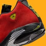 Les images officielles de la Air Jordan 14 « Ferrari » dévoilées