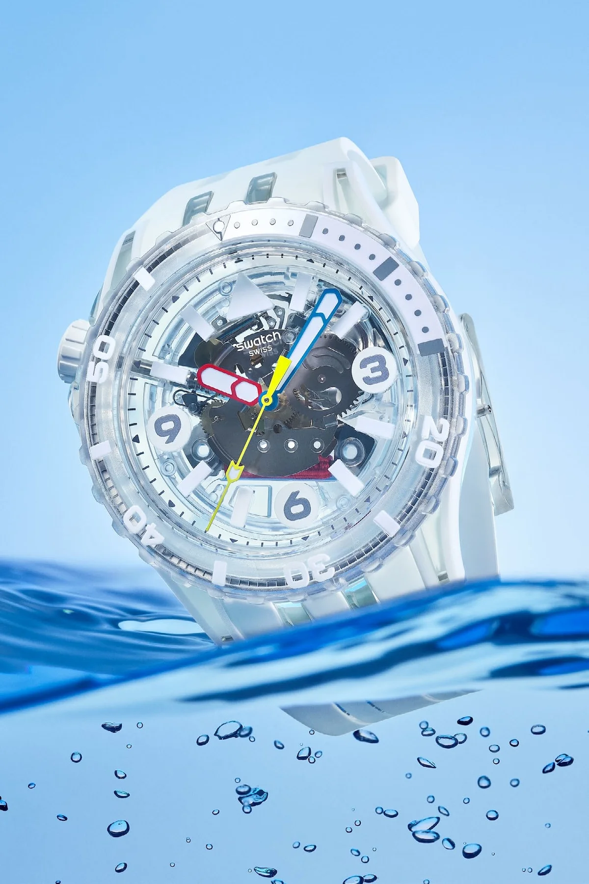 Swatch SCUBAQUA 2 Swatch SCUBAQUA, une ode aux profondeurs océaniques