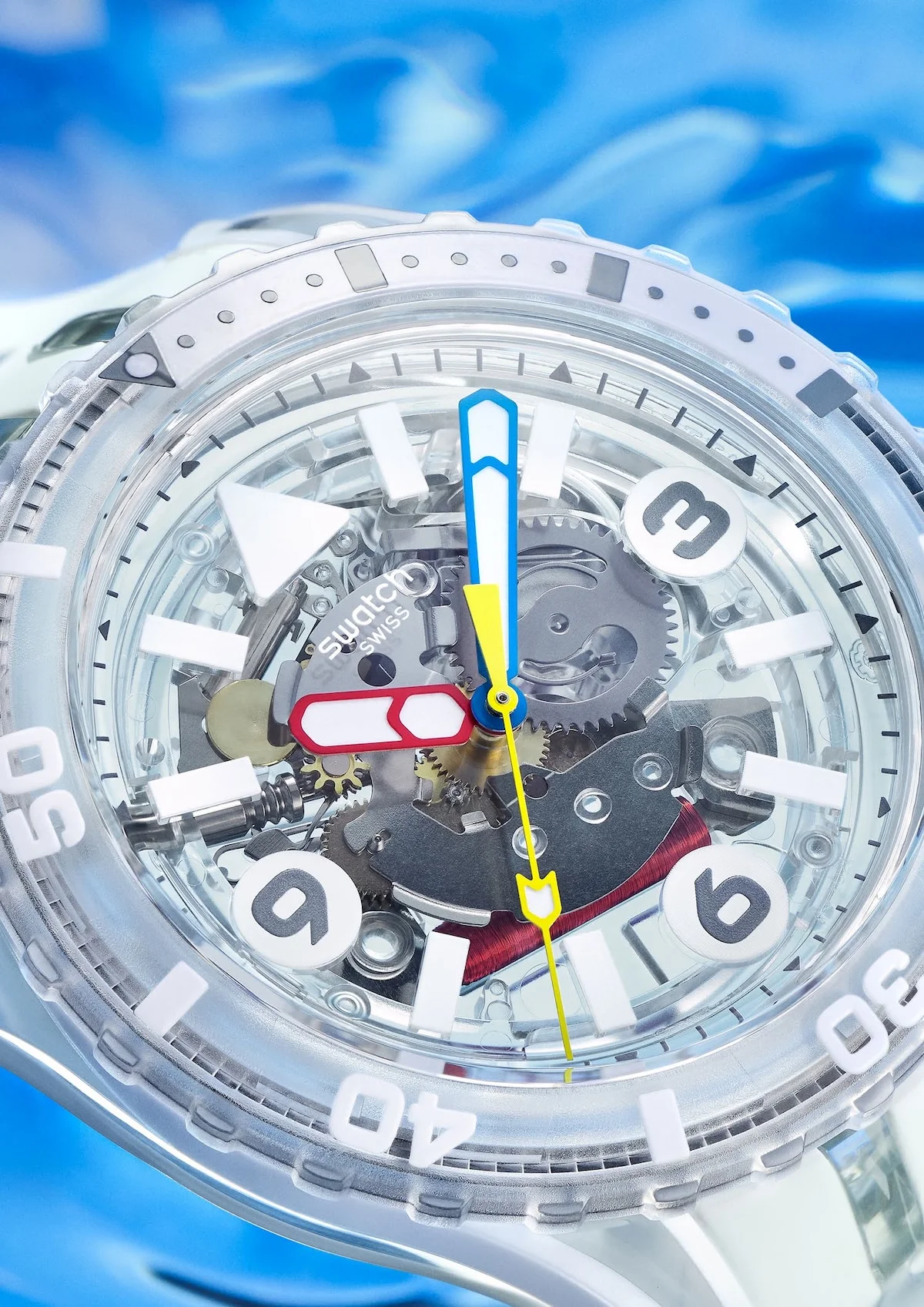 Swatch SCUBAQUA 3 Swatch SCUBAQUA, une ode aux profondeurs océaniques