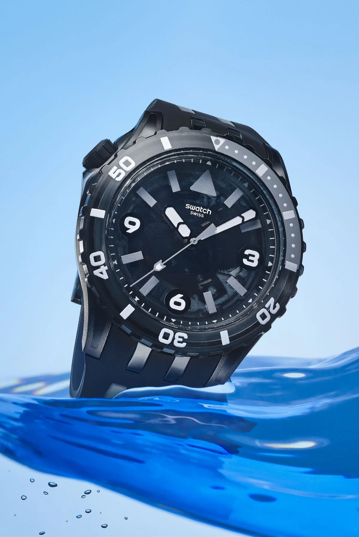 Swatch SCUBAQUA 7 Swatch SCUBAQUA, une ode aux profondeurs océaniques