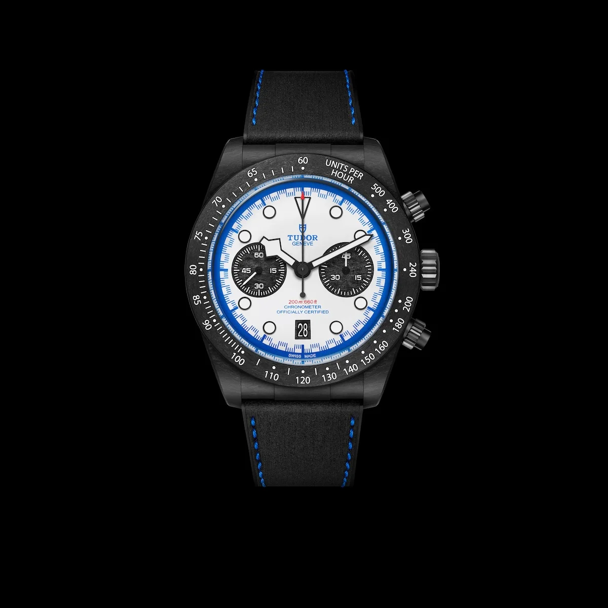 TUDOR Black Bay Chrono Carbon 25 2 TUDOR Black Bay Chrono Carbon 25, une montre de sport au cœur de l’héritage automobile