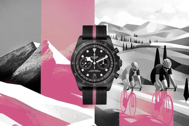 La TUDOR Pelagos FXD Chrono Pink dévoile son caractère unique à l'occasion du Giro d'Italia