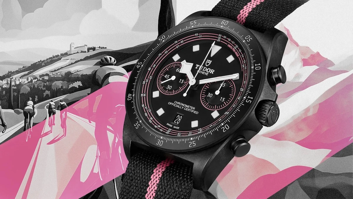 TUDOR Pelagos FXD Chrono Pink 1 La TUDOR Pelagos FXD Chrono Pink dévoile son caractère unique à l'occasion du Giro d'Italia