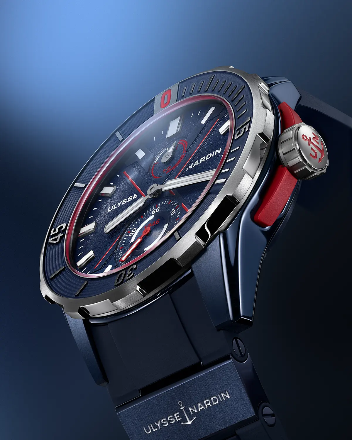 Ulysse Nardin Diver Hamerhead Shark 4 Ulysse Nardin Diver Hammerhead Shark : une montre engagée pour les océans