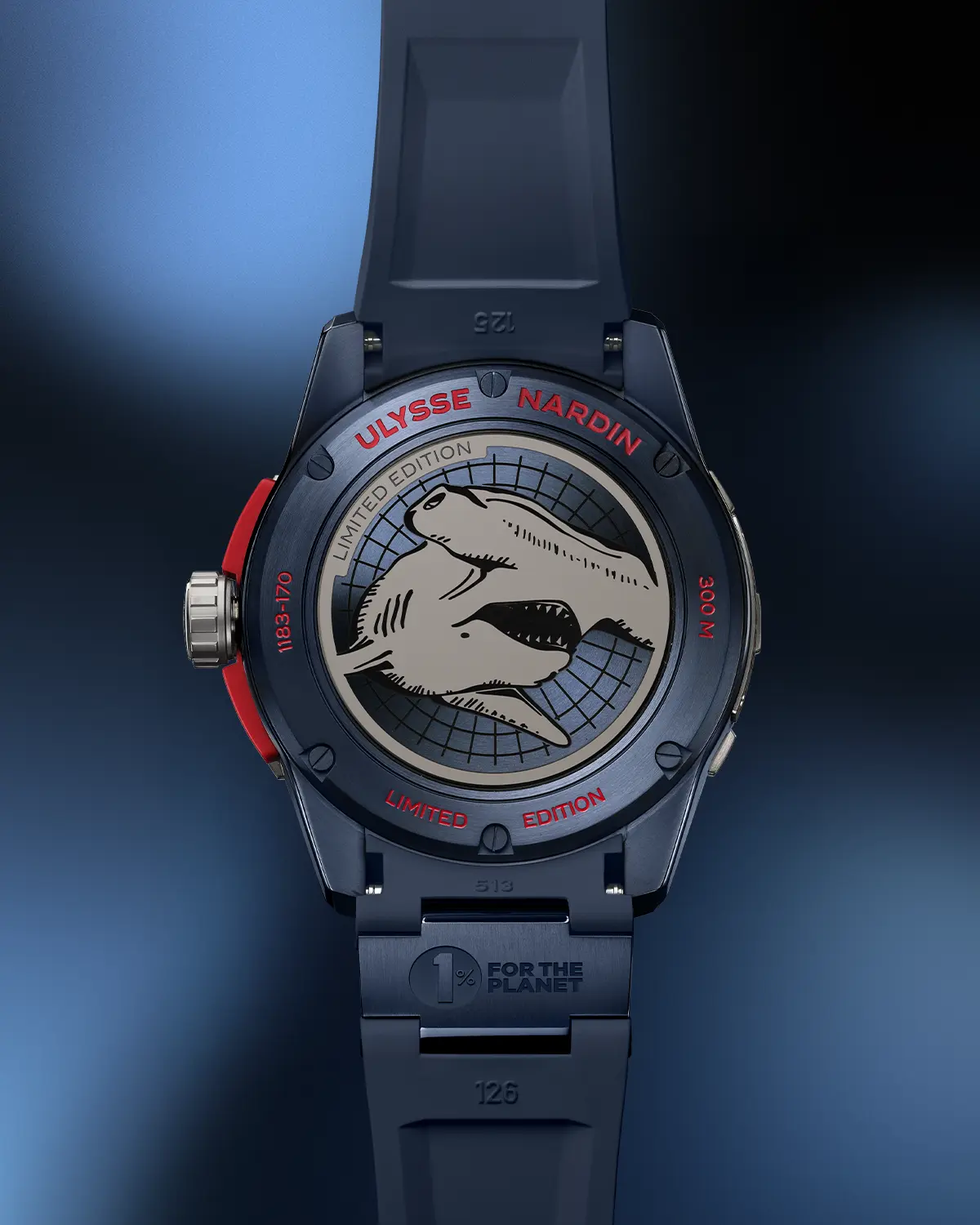 Ulysse Nardin Diver Hamerhead Shark 5 Ulysse Nardin Diver Hammerhead Shark : une montre engagée pour les océans