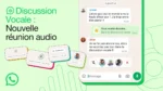 WhatsApp introduit le chat vocal pour parler en groupe WhatsApp généralise ses discussions vocales à tous les groupes