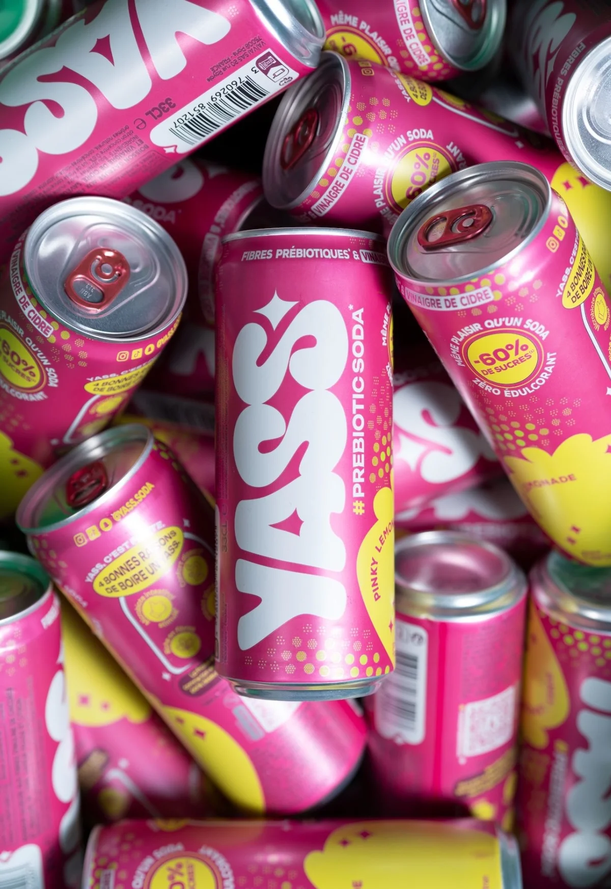 YASS Soda 1 YASS Soda, qu'est-ce que c'est que ce nouveau soda santé avec 60 % de sucre en moins qui débarque en France ?
