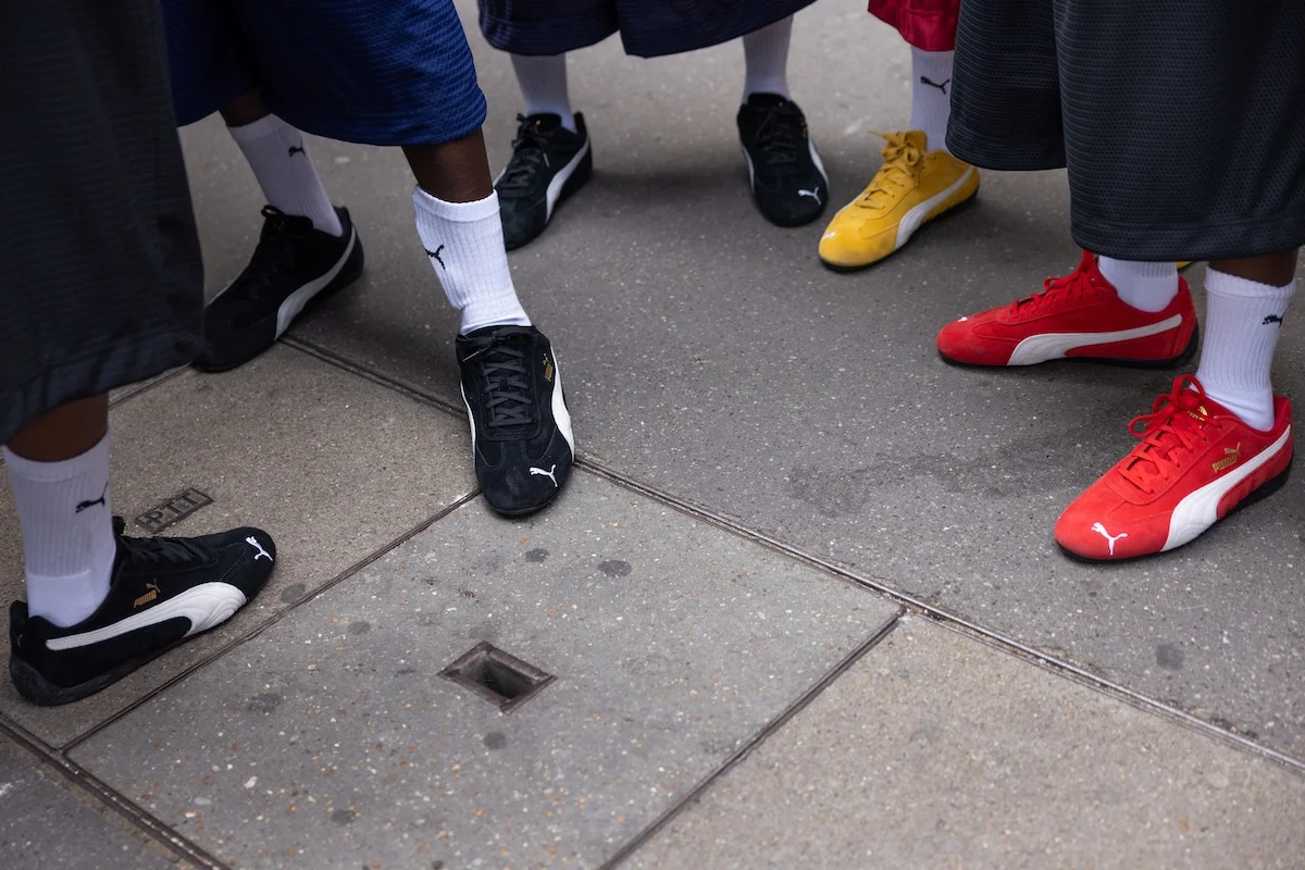 AAP Rocky x PUMA Speedcat AWGE collection 1 A$AP Rocky réinvente la PUMA Speedcat pour AWGE lors de la Fashion Week parisienne