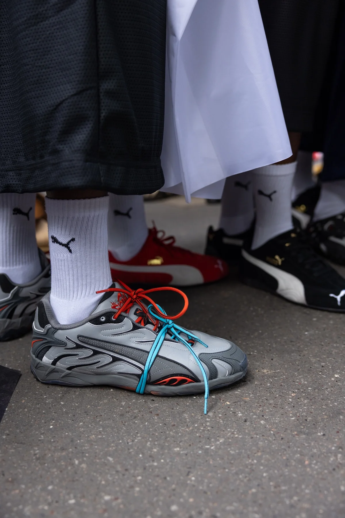 AAP Rocky x PUMA Speedcat AWGE collection 5 A$AP Rocky réinvente la PUMA Speedcat pour AWGE lors de la Fashion Week parisienne
