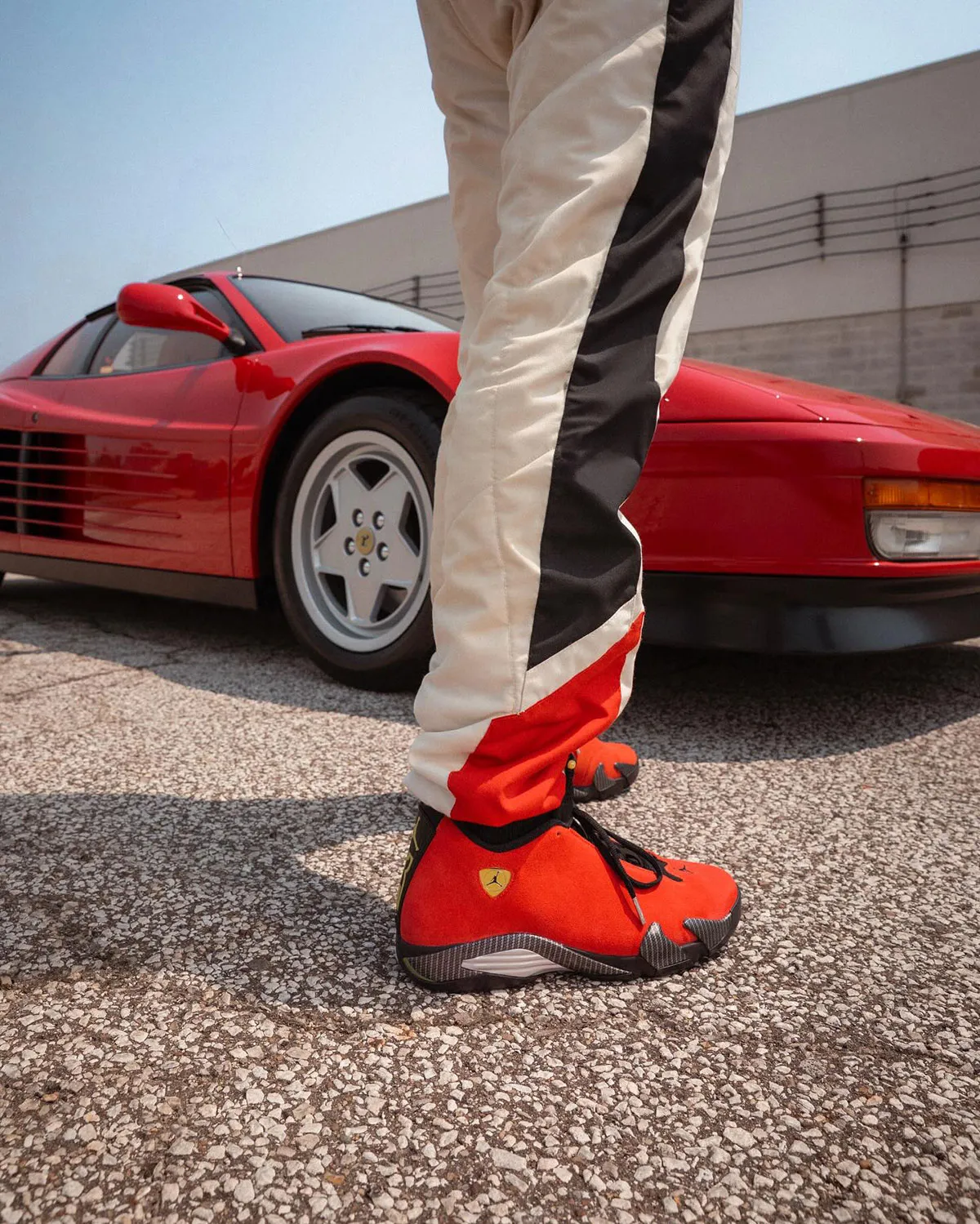 Air Jordan 14 Ferrari nouvelles images 5 Découvrez de nouvelles images de l'Air Jordan 14 « Ferrari » et où l’acheter