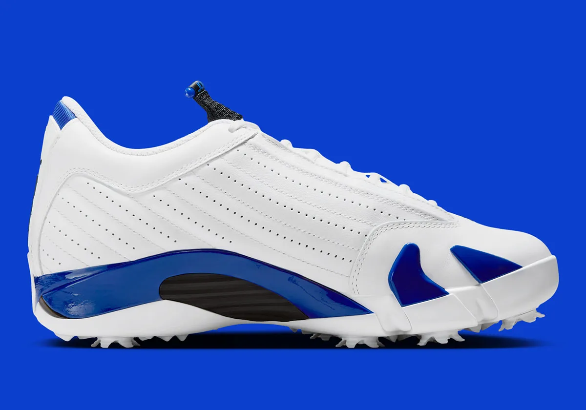 Air Jordan 14 Golf Hyper Royal 3 L'Air Jordan 14 Golf « Hyper Royal » débarque sur les greens pour révolutionner votre jeu
