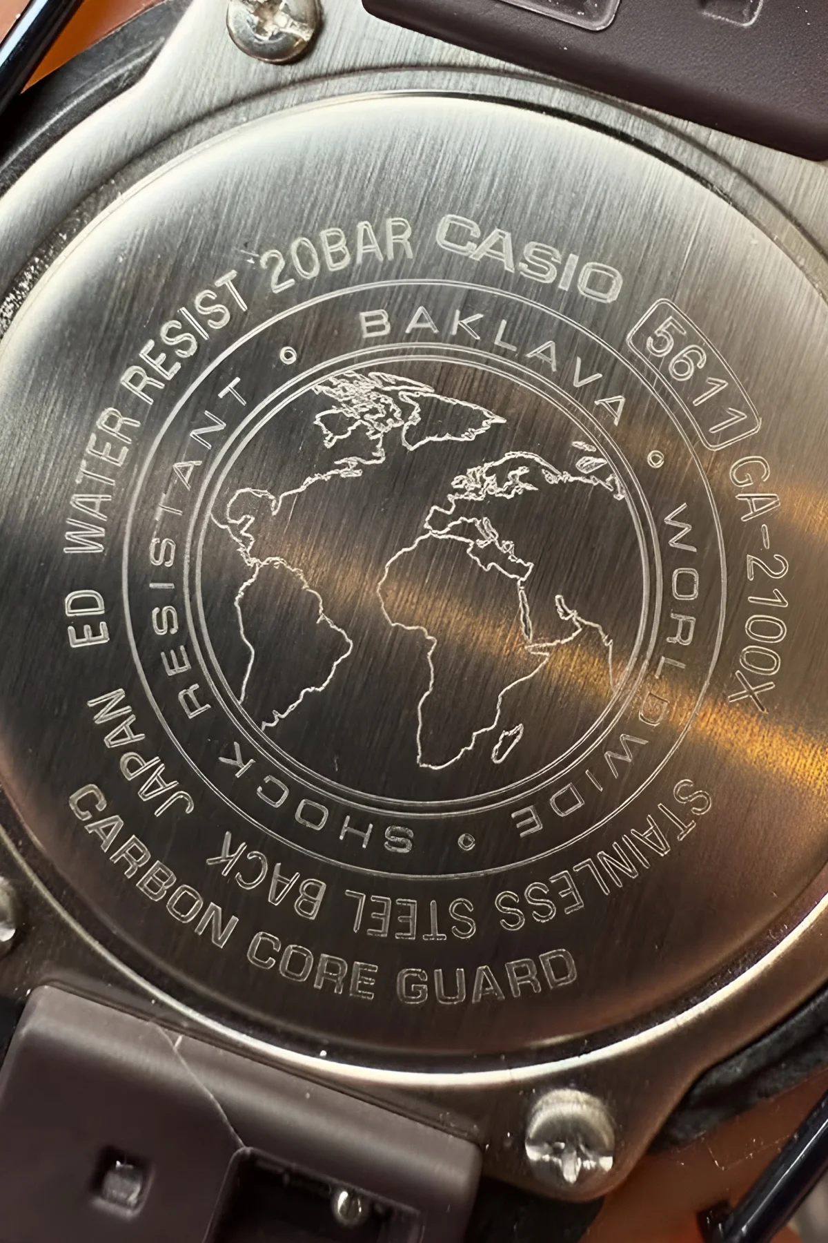 BAKLAVA x G SHOCK Desert King GA 2100GA 1 Action Bronson dévoile sa G-SHOCK « Desert King » GA-2100GA en collaboration avec BAKLAVA