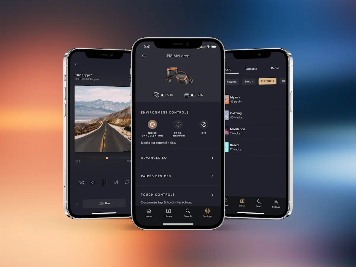Bowers Wilkins x McLaren Ecouteurs Pi8 McLaren Edition 5 Bowers & Wilkins lance les écouteurs Pi8 McLaren Édition pour les passionnés de Formule 1