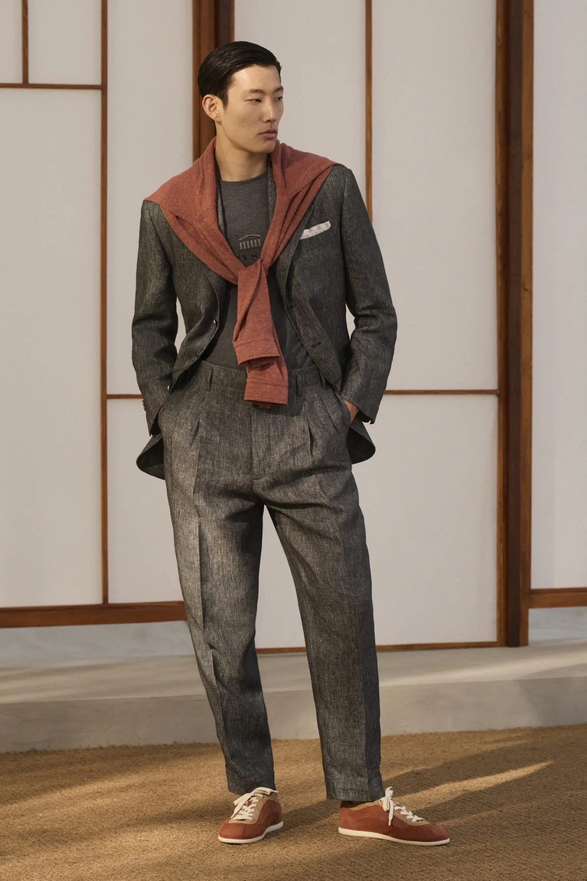 La collection Printemps 2026 de Brunello Cucinelli explore le territoire inédit de la fluidité